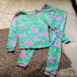 ‼️SOLD‼️ Like New, Lilly Pulitzer Girls PJ Set